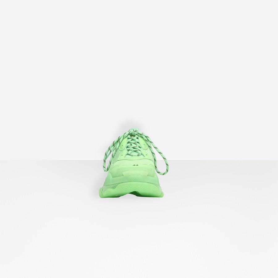 TRIPLE S CLEAR SOLE SNEAKER
